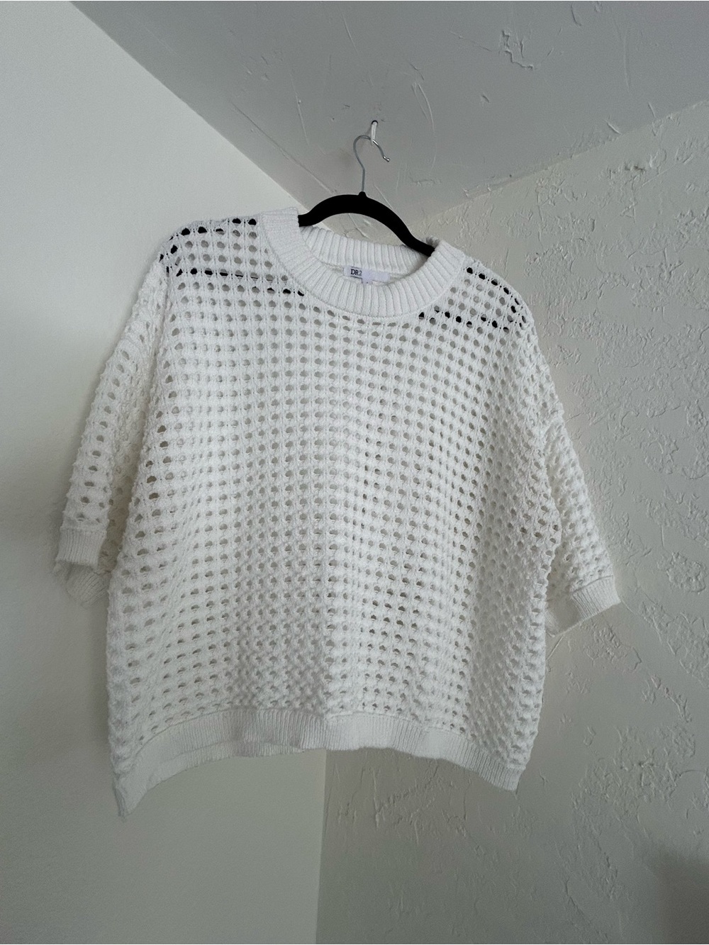 DR2 from Nordstrom White Open-Knit sweater